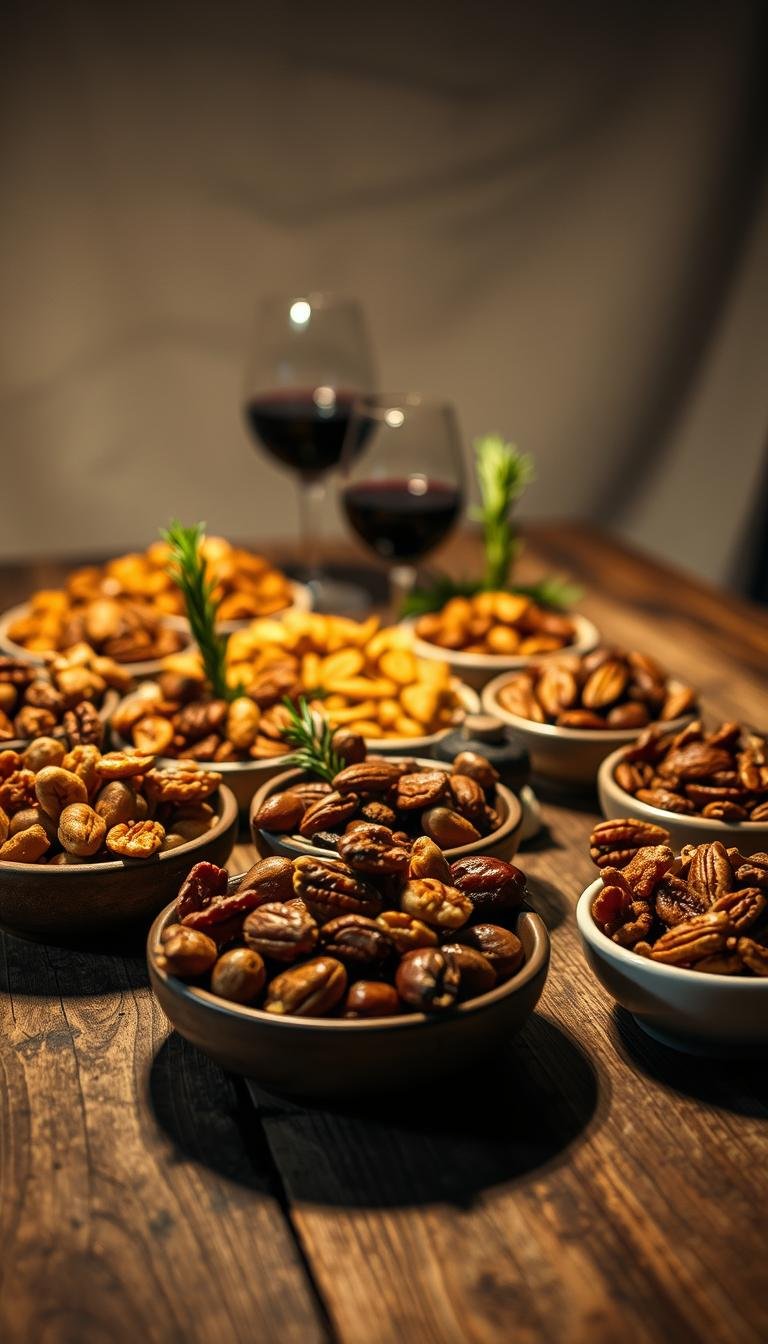 Easy Ways to Slim -Rosemary Maple Roasted Nuts | uxa2.com Easy Ways to Slim -Rosemary Maple Roasted Nuts | uxa2.com